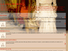 Tablet Screenshot of lsvestidosdenovias.blogspot.com
