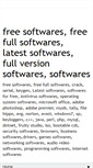 Mobile Screenshot of findfreesoftwares.blogspot.com