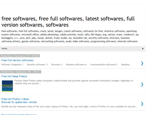 Tablet Screenshot of findfreesoftwares.blogspot.com