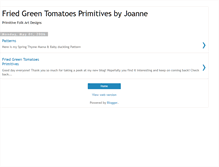 Tablet Screenshot of friedgreentomatoesbyjoanne.blogspot.com