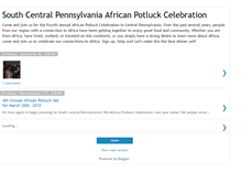 Tablet Screenshot of africanpotluck.blogspot.com