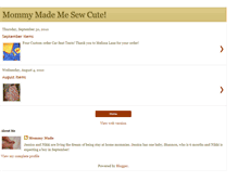 Tablet Screenshot of mommymademesewcute.blogspot.com