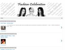 Tablet Screenshot of fashioncelebration.blogspot.com