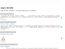 Tablet Screenshot of marv-in-life.blogspot.com