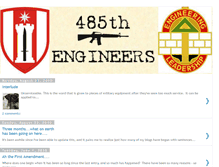 Tablet Screenshot of 485thenco.blogspot.com