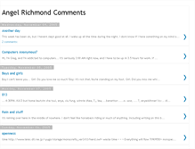 Tablet Screenshot of angelrichmondcomments.blogspot.com
