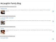 Tablet Screenshot of familymclaughlin.blogspot.com