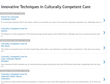 Tablet Screenshot of culturallycompetentcare.blogspot.com