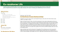 Desktop Screenshot of ex-racehorse.blogspot.com