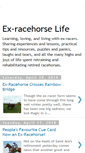 Mobile Screenshot of ex-racehorse.blogspot.com