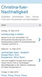 Mobile Screenshot of christina-fuer-nachhaltigkeit.blogspot.com