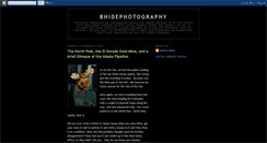 Desktop Screenshot of bhidephotography.blogspot.com