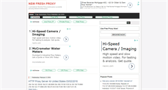 Desktop Screenshot of newfreshproxy.blogspot.com