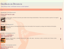 Tablet Screenshot of decifra-teoudevoro-te.blogspot.com