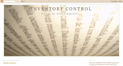 Desktop Screenshot of inventarycontrol.blogspot.com