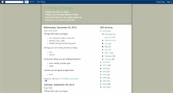 Desktop Screenshot of 3things2things.blogspot.com
