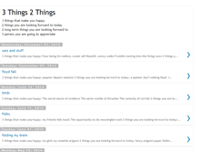 Tablet Screenshot of 3things2things.blogspot.com