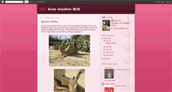 Desktop Screenshot of annekreativebritt.blogspot.com