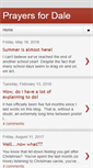 Mobile Screenshot of prayersfordale.blogspot.com