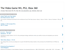 Tablet Screenshot of itsvideogames.blogspot.com