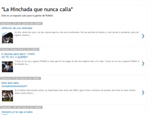 Tablet Screenshot of lahinchadaquenuncacalla.blogspot.com