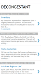 Mobile Screenshot of decongestant.blogspot.com