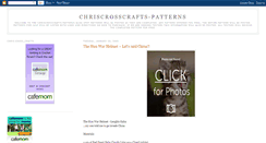 Desktop Screenshot of chriscrosscrafts-patterns.blogspot.com