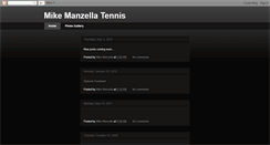 Desktop Screenshot of mikemanzellatennis.blogspot.com