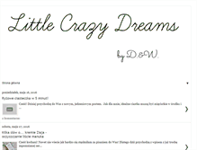 Tablet Screenshot of little-crazy-dreams.blogspot.com