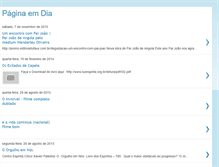 Tablet Screenshot of paginaemdia.blogspot.com