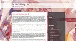 Desktop Screenshot of jiahuimainichi.blogspot.com