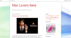 Desktop Screenshot of macloversitalia.blogspot.com