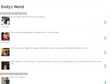 Tablet Screenshot of emilyandmom.blogspot.com