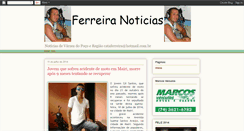 Desktop Screenshot of ferreiranoticias.blogspot.com