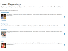 Tablet Screenshot of homerhappeningsga.blogspot.com