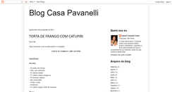 Desktop Screenshot of casapavanelli.blogspot.com