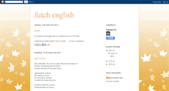 Desktop Screenshot of futch-english.blogspot.com