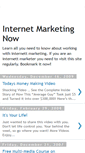 Mobile Screenshot of internet-marketing-now.blogspot.com