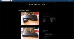 Desktop Screenshot of highend-anlage.blogspot.com