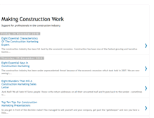 Tablet Screenshot of marketingforconstruction.blogspot.com