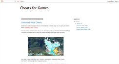 Desktop Screenshot of cheats4games2015.blogspot.com