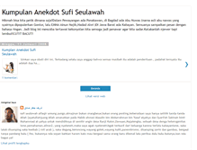 Tablet Screenshot of anekdotsufiseulawah.blogspot.com