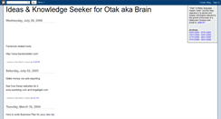 Desktop Screenshot of otak.blogspot.com