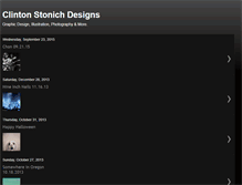 Tablet Screenshot of clintonstonichdesigns.blogspot.com