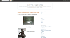 Desktop Screenshot of hautecoquetry.blogspot.com