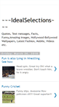 Mobile Screenshot of idealselections.blogspot.com