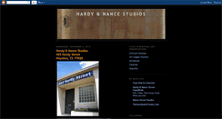 Desktop Screenshot of hardystreetstudios.blogspot.com