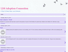 Tablet Screenshot of ldsadoptioncouples.blogspot.com