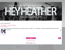 Tablet Screenshot of heyheatherband.blogspot.com