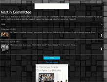 Tablet Screenshot of martincommittee.blogspot.com
